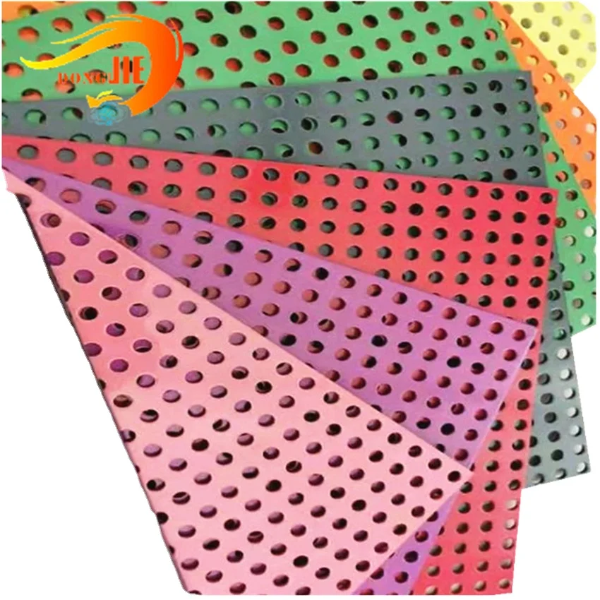 Decorative Curtain Wall Aluminum Perforated Metal Mesh Facade Cladding