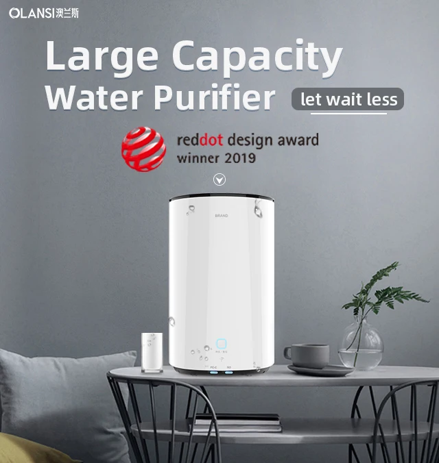 400G 500G 600G wifi RO Water Purifier Show TDS Home Use Direct Drinking Desktop Big Volume RO system Water Purifier Olansi
