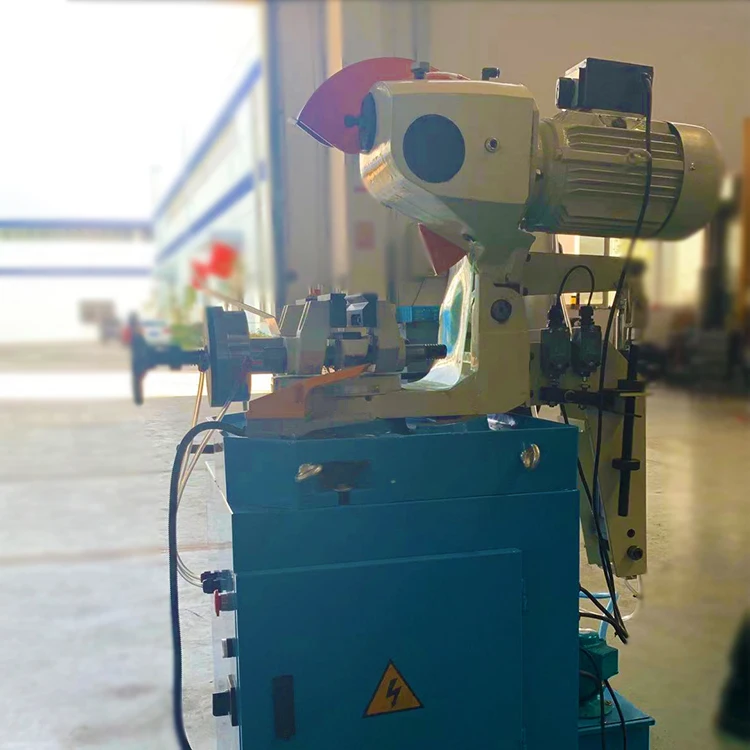 
315A semi-automatic China Factory Promotion hydraulic pipe cold cutting machine 
