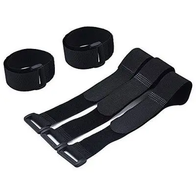 10Pcs 2x20cm Best Selling Adjustable Hook and Loop Straps Cable Tie for Arm Bands