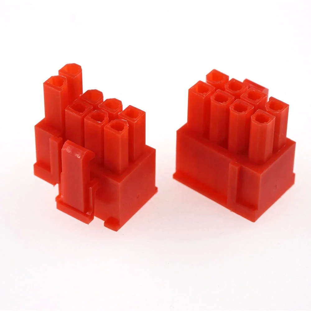 4.2 mm GPU 6+2 8 Pin Receptacle Housing Female Socket PCI Express PCI-E PCIe Video Card Graphic Card Shell cross Mini-Fit Jr