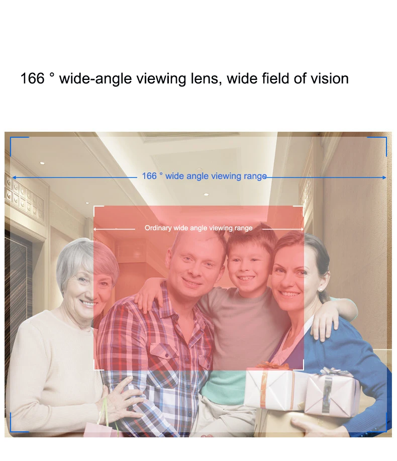 Home security camera system wireless tuya smart video ring doorbell 720P camera wifi Phone Intercom Doorbells