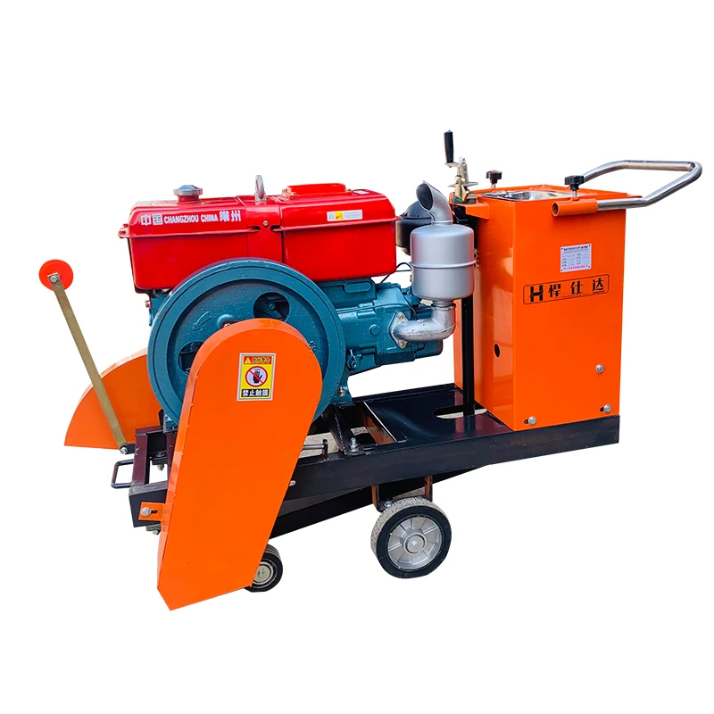 High efficiency concrete cutting tools gasoline road asphalt concrete pavement cutter for sale