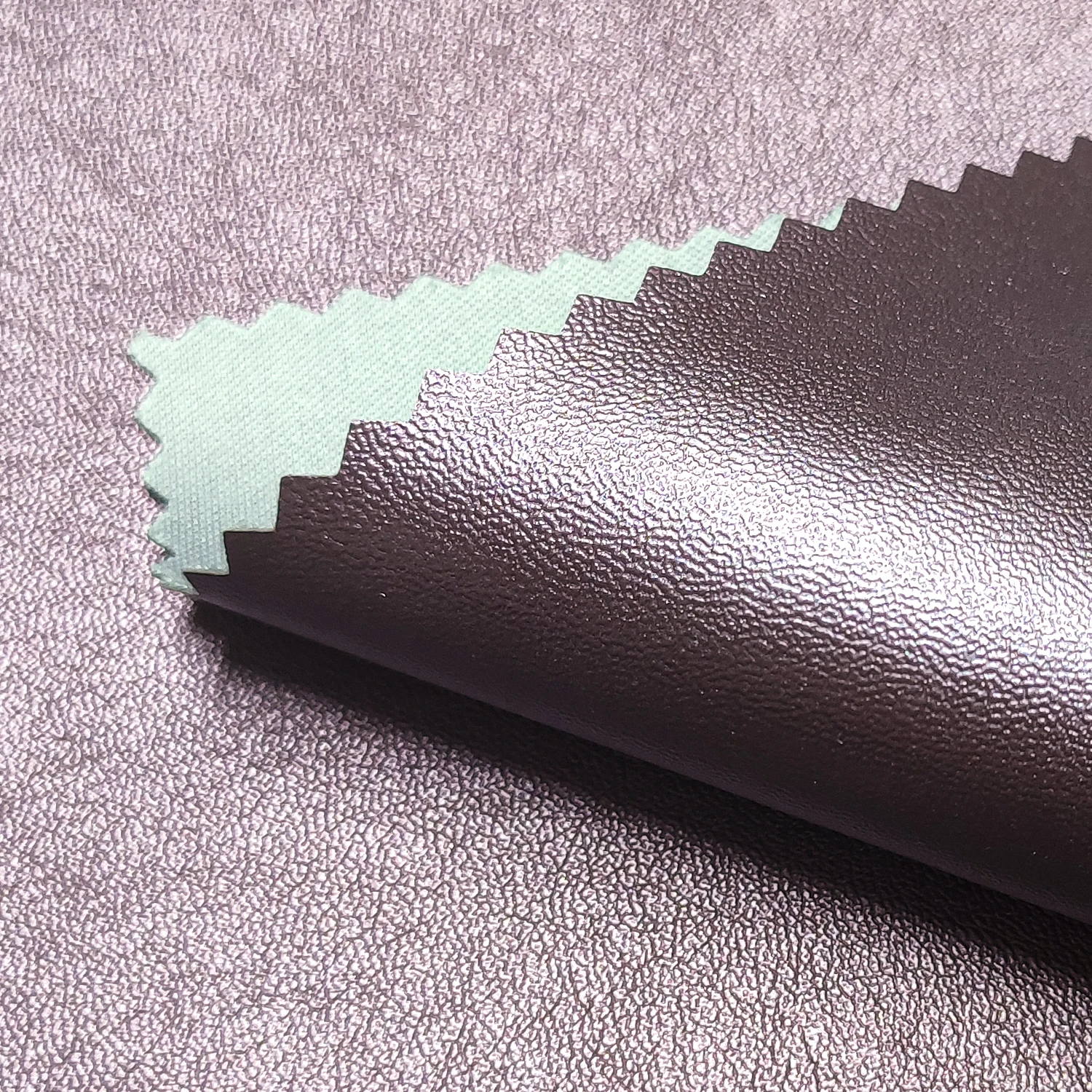 fashional elastic embossed pattern linen fabric cheap artificial pu leather for shoes