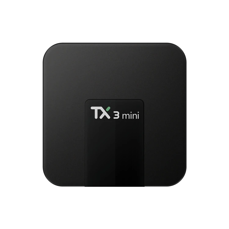  Четырехъядерный TX3 Mini 16GB Android 8 1 Wifi Smart TV Box Подходит для голосового пульта и