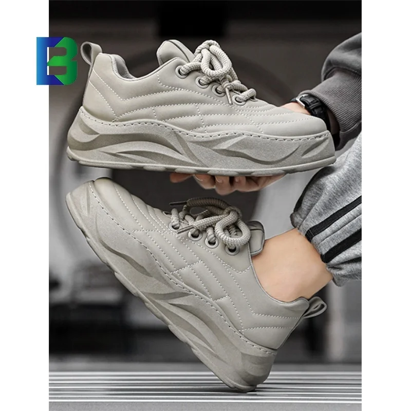 New design wholesale man fashion beautiful high quality men white running shoes comfort walking style shoes zapatos deportivos