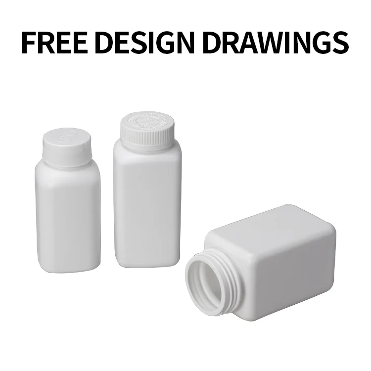 Wholesale Modern Plastic Pill Bottle Vitamin Supplement Bottles Hdpe Plastic Brown Pill Bottles