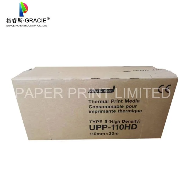 Medical Thermal Printing Paper Roll UPP-110HD Ultrasound Paper For Sony printer