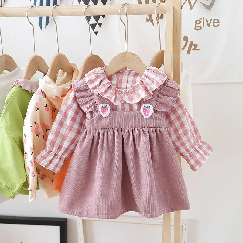  Новинка 2020 Весенняя кукла Hao Baby корейская детская юбка в виде клубники для девочек таиландское детское