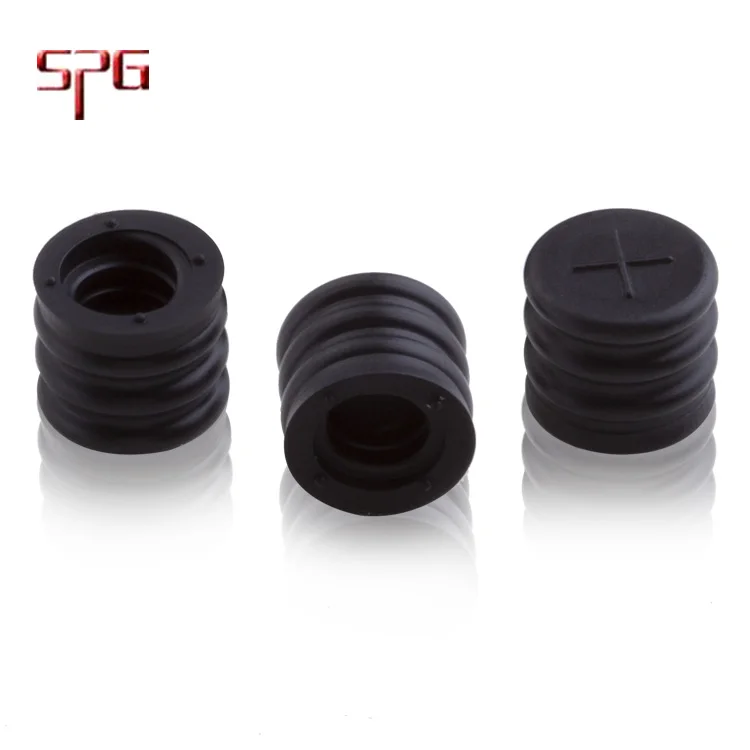 Pharmaceutical 13mm, 20mm 32mm  butyl rubber stopper closures coating
