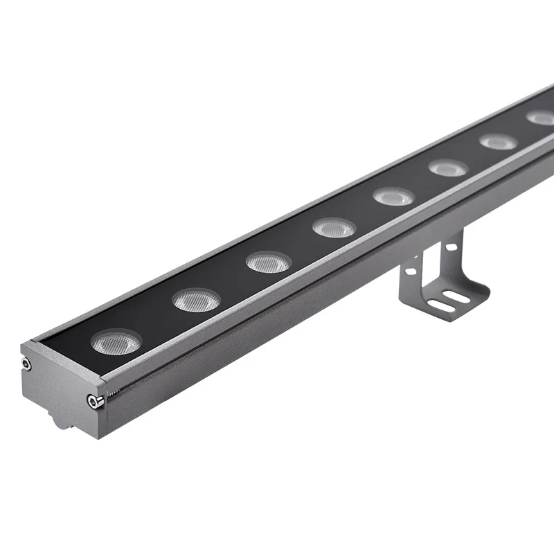 Наружные колесные огни водонепроницаемые семь цветов проектные линии освещения здания с внешним управлением светодиодные Настенные светильники