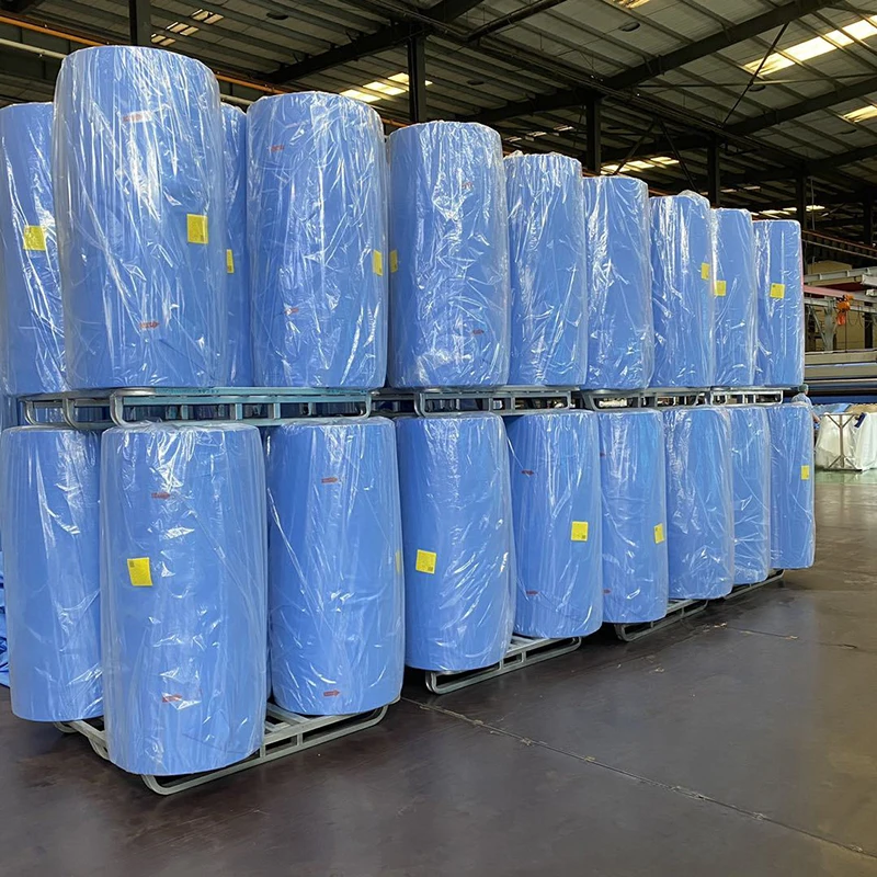 SMS SMMS SSMMMS Nonwoven Fabric 100% Polypropylene SMS Non Woven Fabric Manufacturer Jumbo Roll