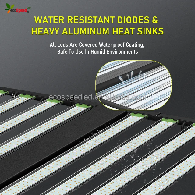 High PPFD 301H EVO White EVO Mint LED Light Plant Grow Light 800W 1000W