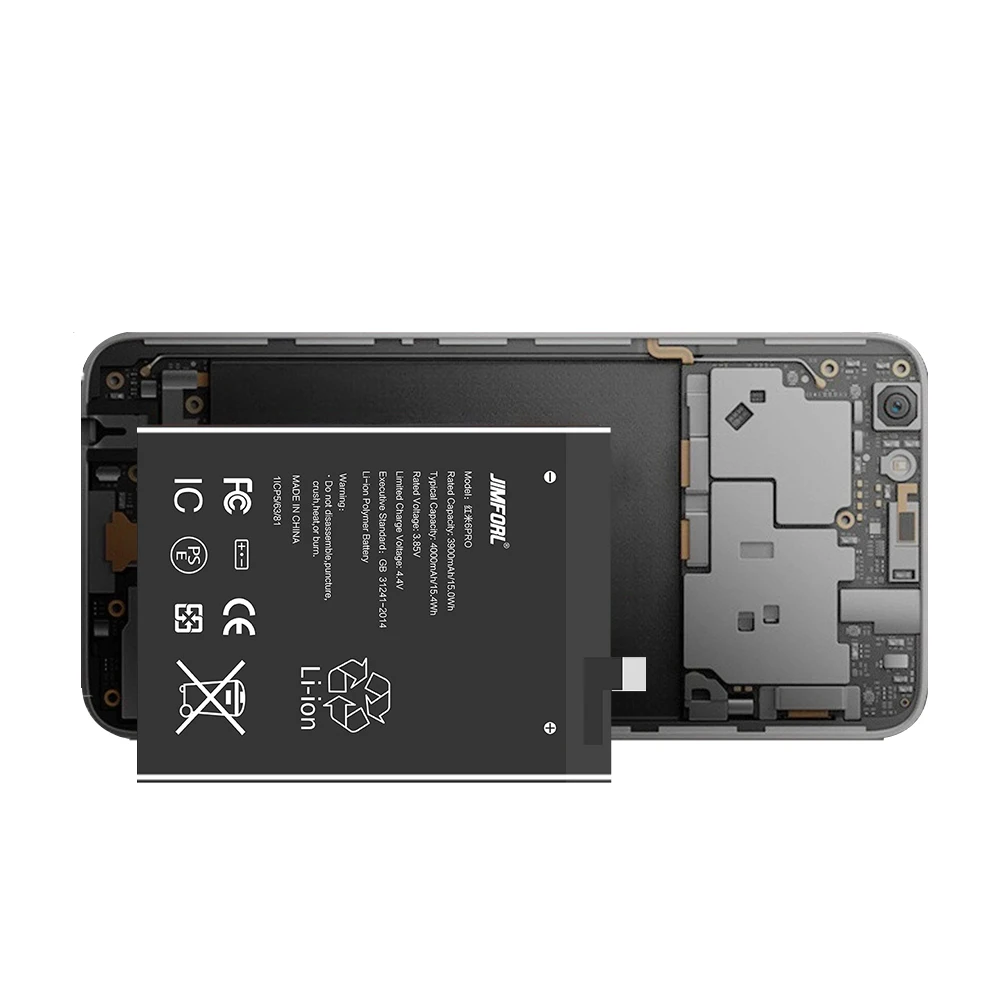 
China mobile phone battery for xiaomi redmi 6 pro battery rechargeable BN47 battery 3.85v 4000mah 