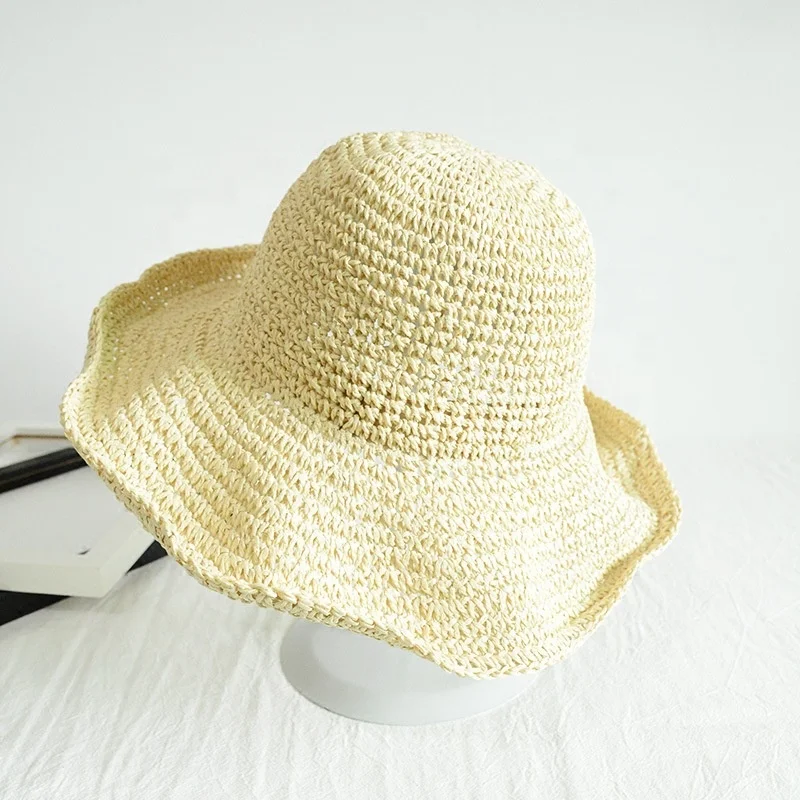 B13987A factory wholesale summer women sun straw hats