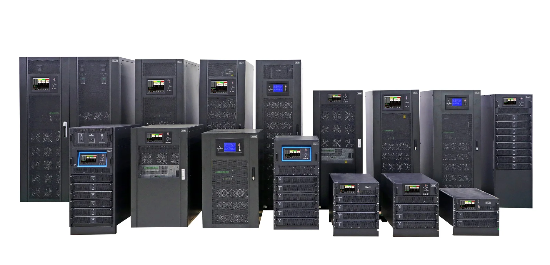 Rack Mount 10KVA to 90KVA Online UPS 20KVA 3 Phase+neutral+ground,three Phase 228v~304vac Overvoltage 3months-1year 50/60hz WTHD