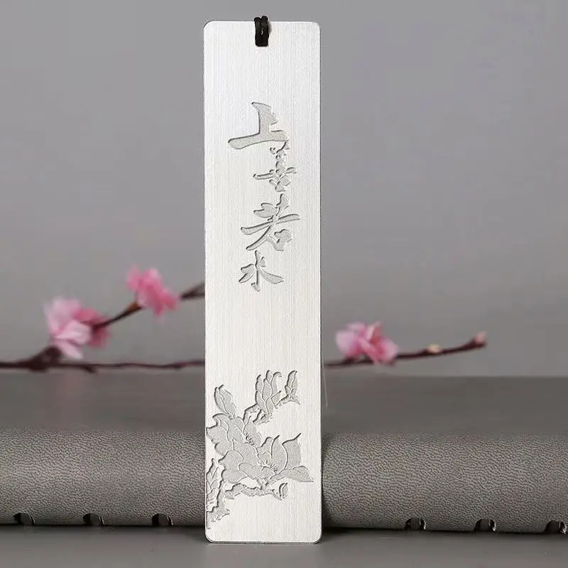 China manufacturer stock korean kids cute custom enamel metal bookmark