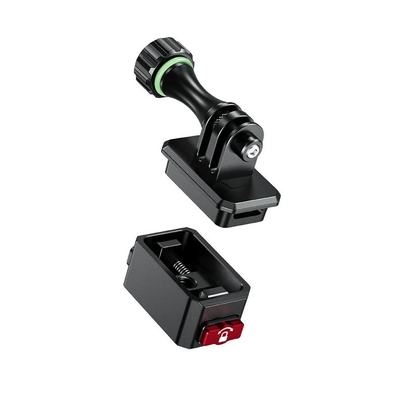 Guangdong Manufacturer  Photograph Riding Bicycle Camera Material Aluminum Alloy Bike Motorcycle Action Camera Mount Three-jaw