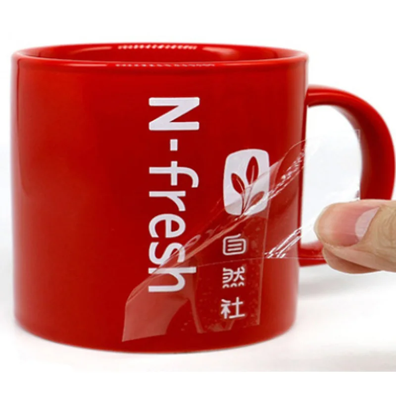 Uv Transfer Sticker for bottle Logo Custom Hollow Separation Self-adhesive Label Trademark Word Sticker