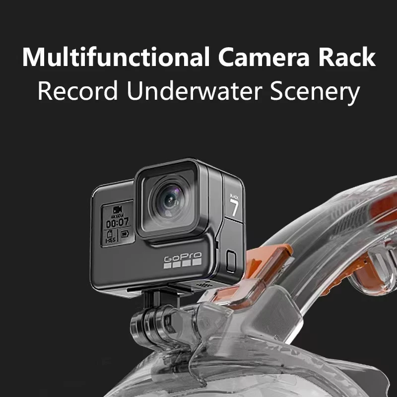 Hot-selling underwater mask snorkel full face wide field of view foldable anti-fog diving mask swimming adult youth snorkel