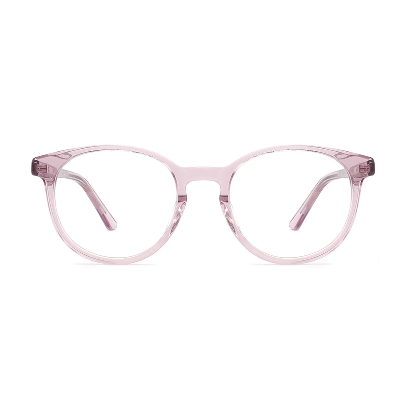 Factory Wholesale Retro Round Cheap Acetate Optical Frames Optical Eyeglasses Unisex