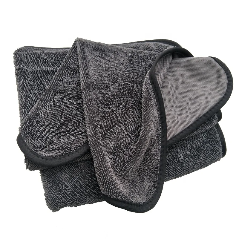 Micro Fiber Twist Loop Wash Car Towels Absorption Microfiber Wash Cleaning Twist Terry Drying Towel