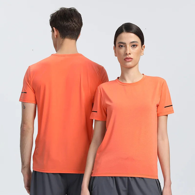 Multi-Color Quick-Drying Lapel Manufacture Unisex T Shirts Custom Logo Printing Male 180 Gsm T Shirt