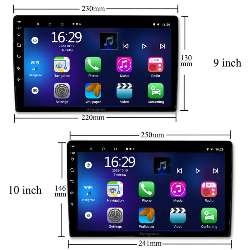 TS7 TS10 TS18 Reproductor De Dvd De Coche 7 9 10 Inch Car Dvd Player Para Coche Con Bluetooth