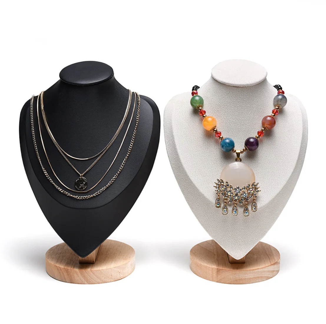 2020 New Fashionable Display Necklace Mannequin Exhibition Displays Jewelry for Necklace