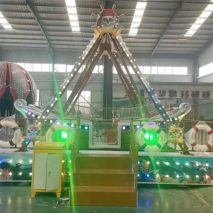 Best factory price amusement park ride pirate ship for sale wooden pirate ship playground for kids