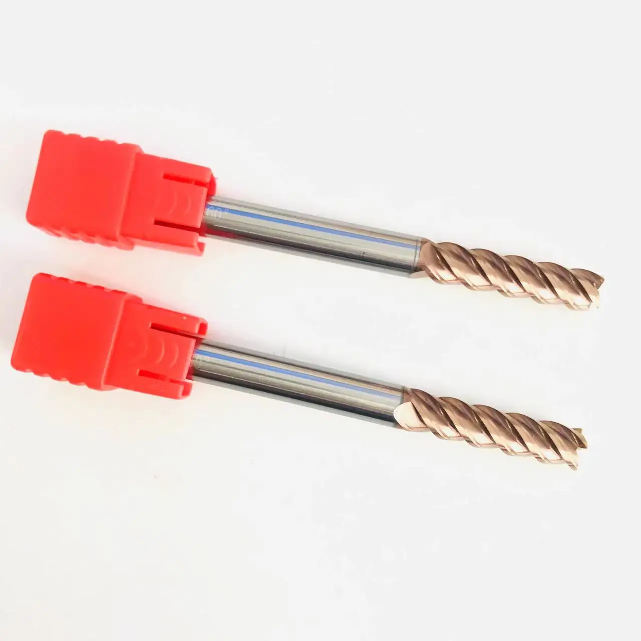 HRC60 extra long shank flat milling cutter end mill 6mm for steel