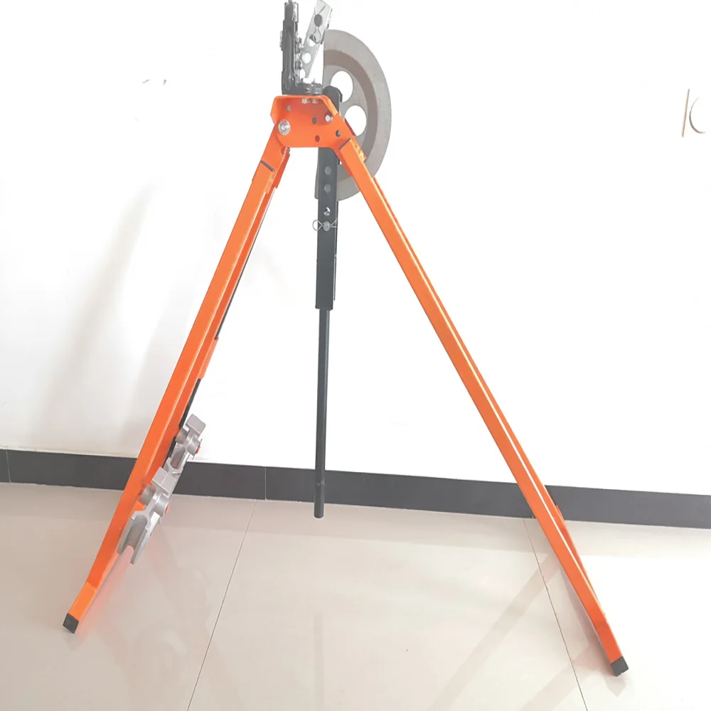 Ручной оцинкованный стальной трубопровод, трубогиб с тиском для гибки трубопровода