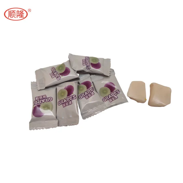 
Milk candy soft candy grape flavor Cream pie toffee candy 