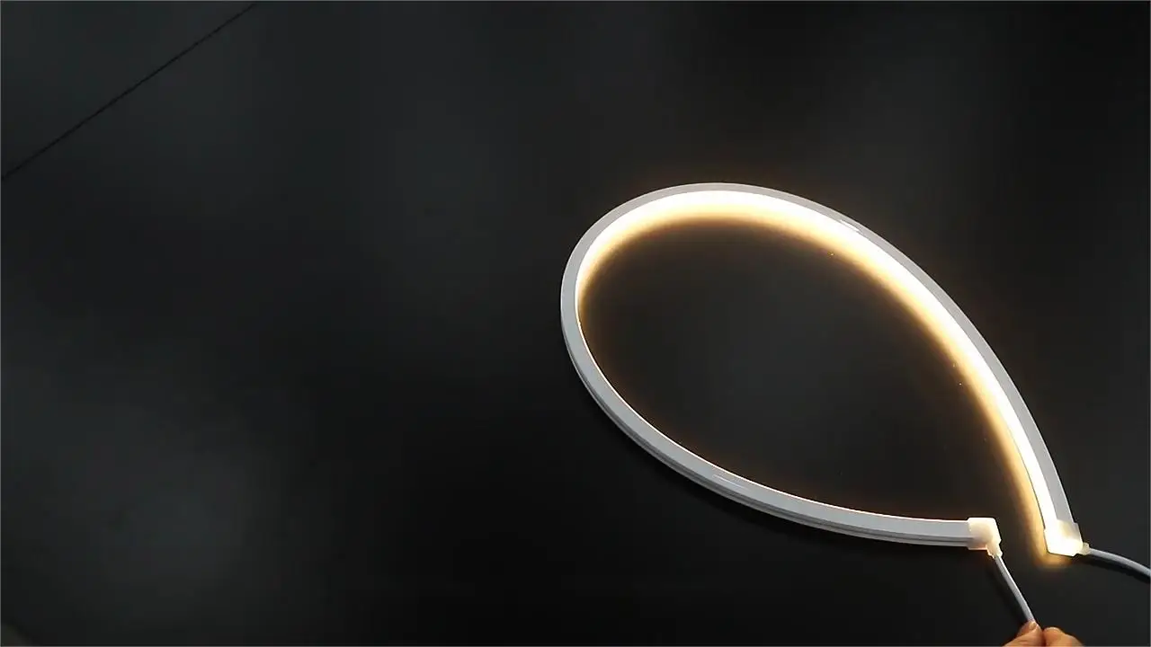 China Supplier New Flexible Us Plug Power Mini size 3X6mm LED Neon Strip Light