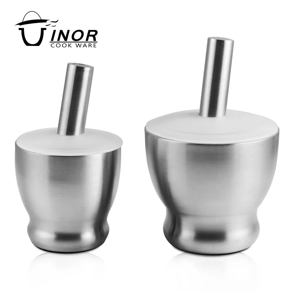 chaozhou garlic grinder stainless steel mortar & pestle for kitchen