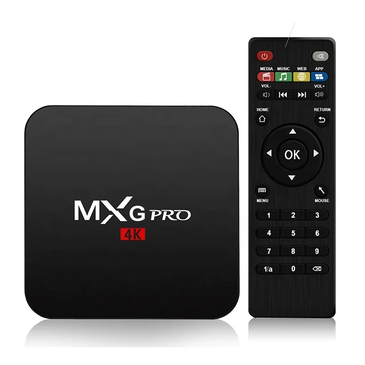 4K 1GB 2GB 8GB 16GBAmlogic S905X S905W MxG Pro Android 7.1 Smart Rk3229 Tv Box