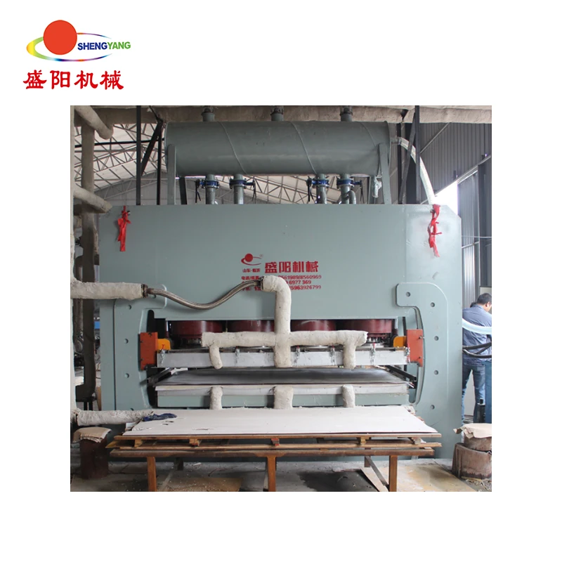 Hydraulic short Cycle melamine lamination Hot Press Machine