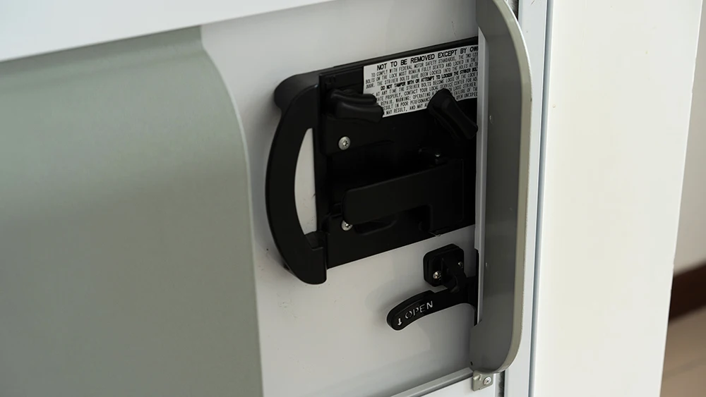 Christmas price discount manufacture supply directly haustur fur wohnmobile saloon RV door includes shade curtain screen door