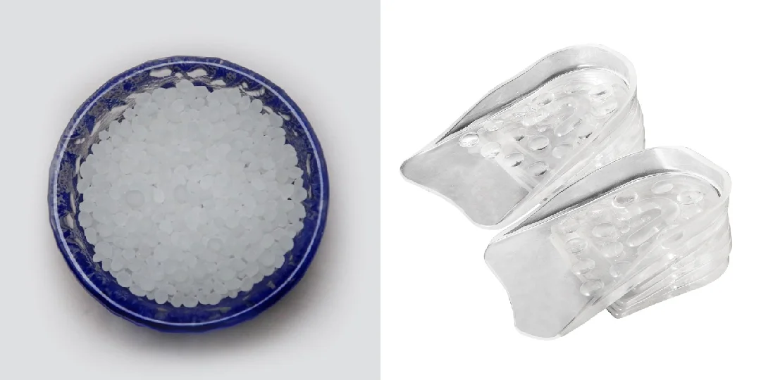 HIGH TRANSPARENT TPR GRANULES FOR SHOES  SOLE AND INSOLE