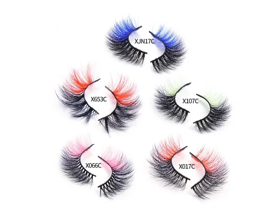 New 3D False Eyelashes Iridescent Fluffy Soft Waterproof Sweat Resistant Natural Extender Enlarges Eyes False Eyelashes