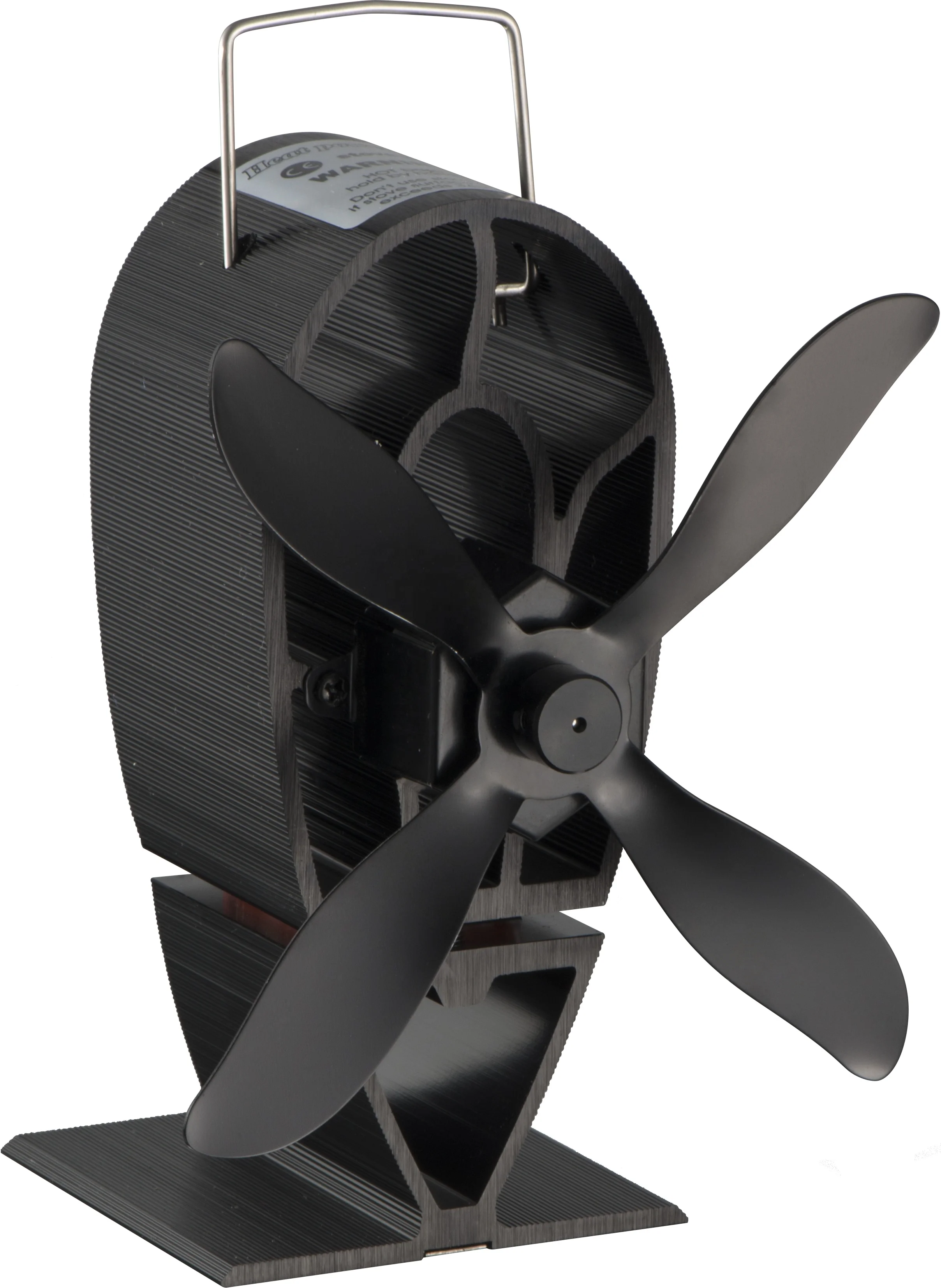 4 Blade Mini Eco Fan Heat Powered Wood Log Burner Stove Fan Wood Burning Stove Heat Distribution for Wood/Log Burning