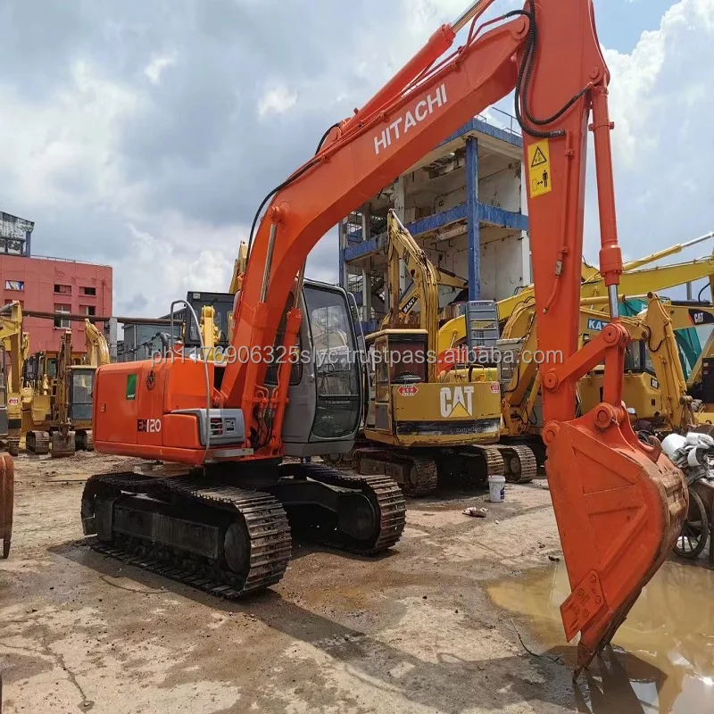 Б/у hitachi EX120-5 экскаватор Япония б/у 120 гусеничный для