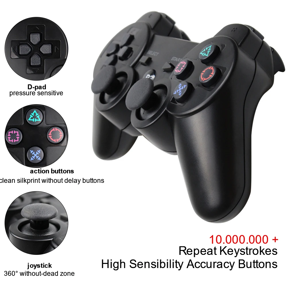 BT геймпад PS3 Переключатель джойстик беспроводной контроллер Playstation консоль для Sony