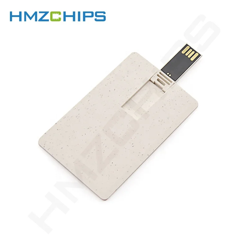 HMZCHIPS custom logo Business plastic key credit card Cle USB 2.0 OTG USB flash drive 4GB 8gb 16gb 32gb 64gb 128gb memory disk