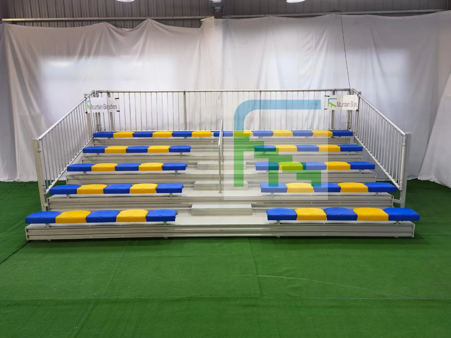 Ceremony folding chair telescopic bleachers electric retractable tribune portable grandstand