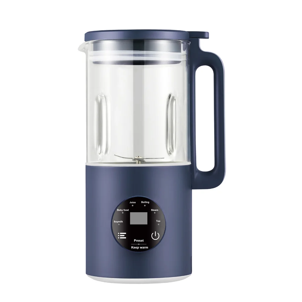 Household 600ml portable mini soy milk maker, automatic baby food processor, multi-functional heating blender cooking soup maker