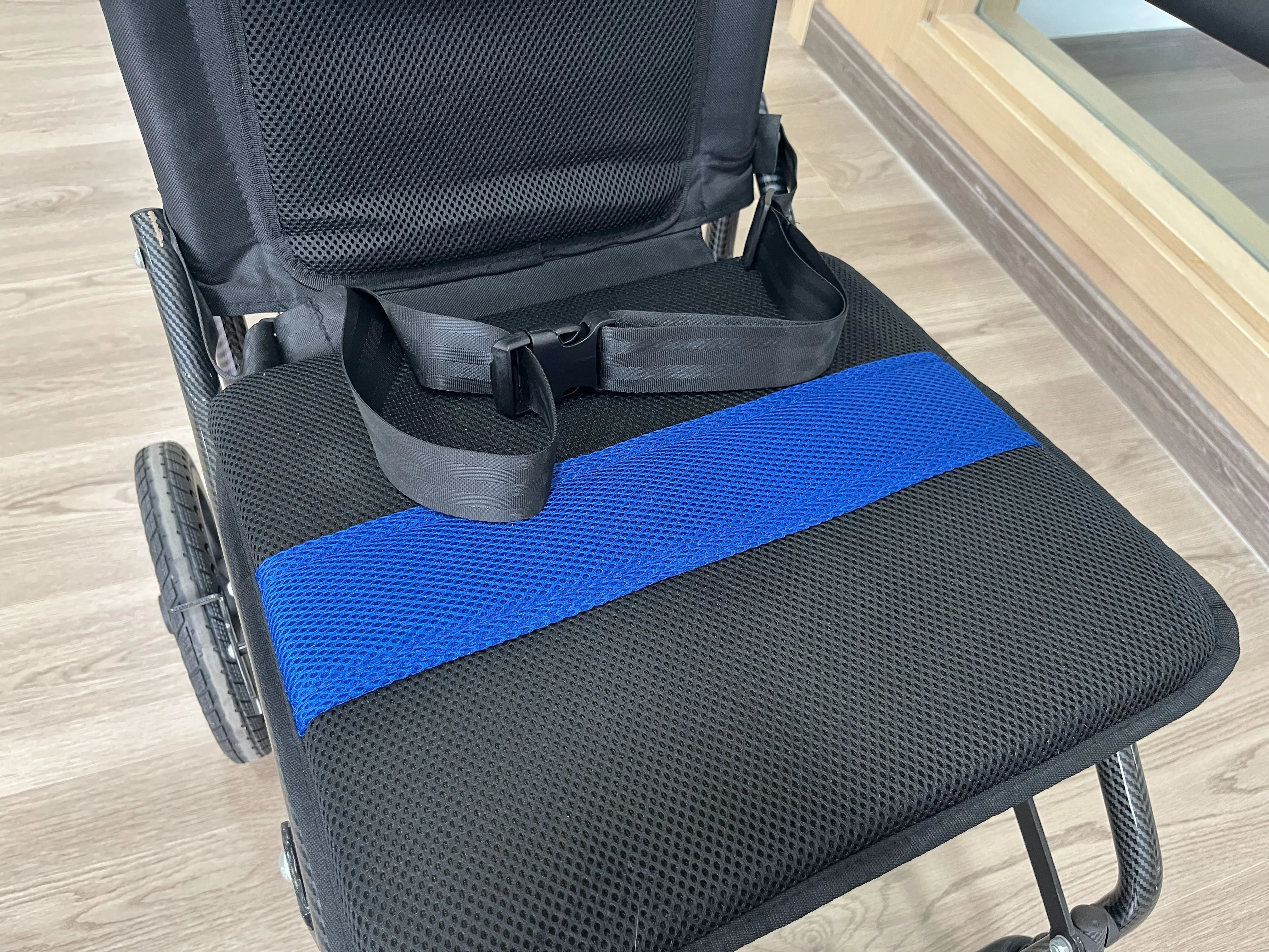 KRYL Drive Medical Lightweight Folding Transport Wheelchair with Swing-Away Footrest