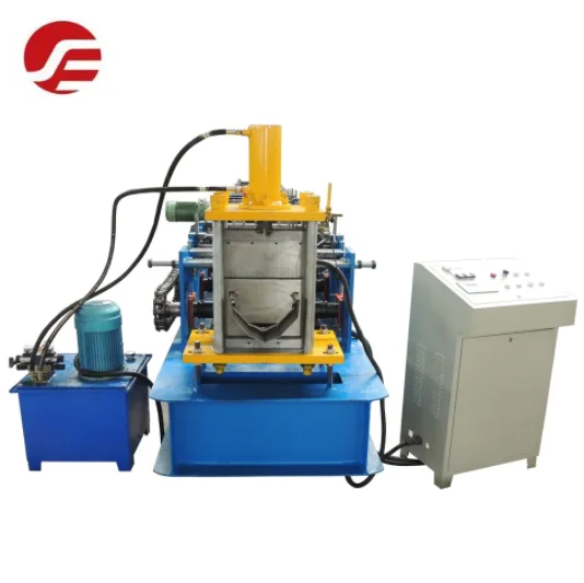 Seamless Bending Making Machine Gutter Machines Factory Customized Metal Downspout Portable Gutter Rain Roll Forming Machine