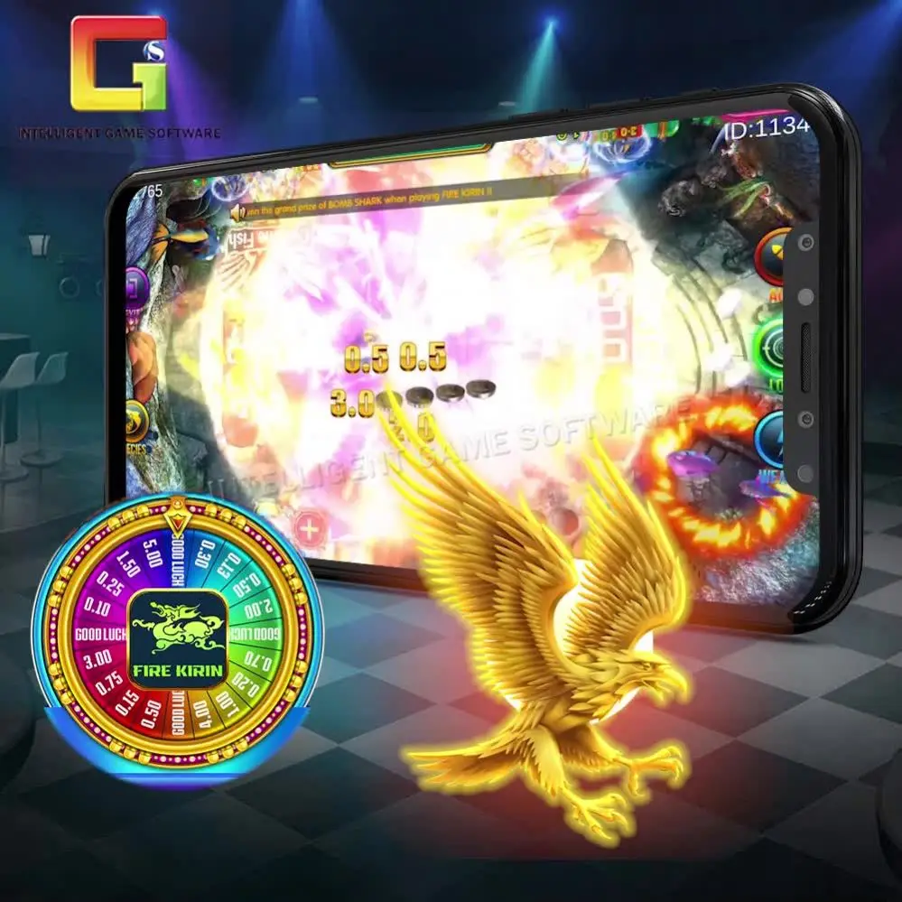 Newest Fire Kirin Online Fish Table Game App Kirin Link Online Software Mobile Fish Table