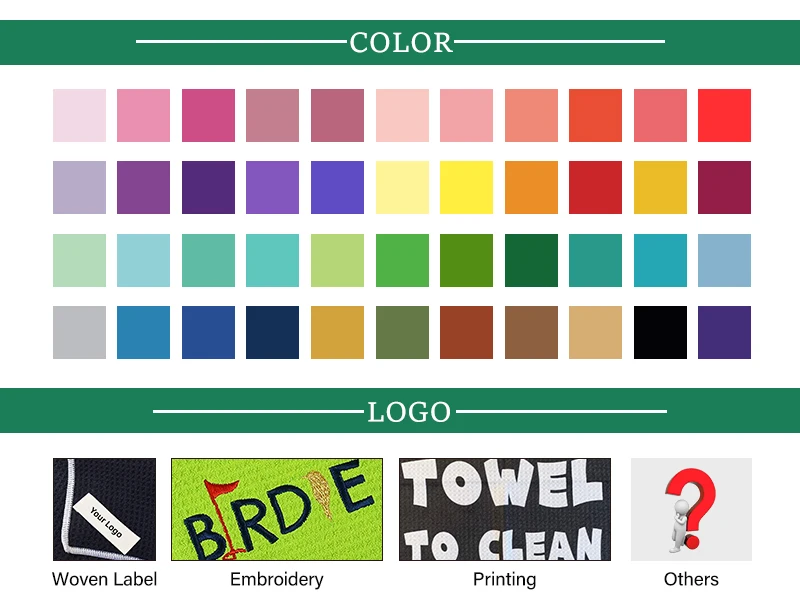 Manufacturer Design Golf Cleaning Towel Microfiber Golf Towel Microfiber Magnetic Waffle Golf Towel With Magnet